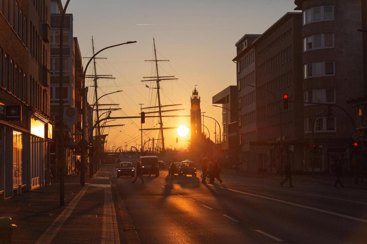 Koje Fuenf I Apartment In Stadtmitte Mit Parkplatz 브레머하펜 외부 사진